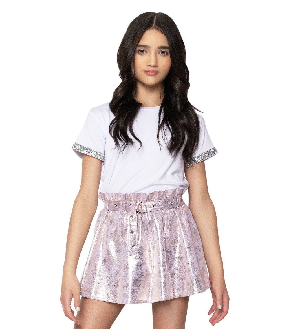 White Lux Tee